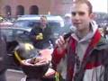 Ohio State Fans and Univ. of Iowa Fans Collide
