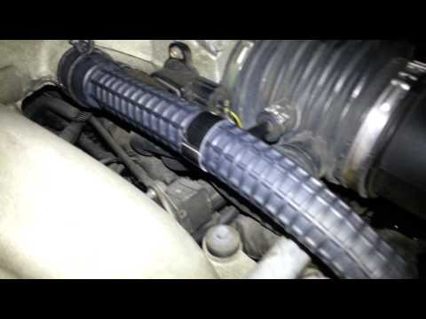 jaguar X-type 3.0 pcv valve hose cracked(Repair completion)