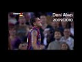 Dani Alves Goals, Passes + Assists 2009/2010