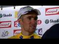 Interview Romain feillu, yellow jacket, stage 3