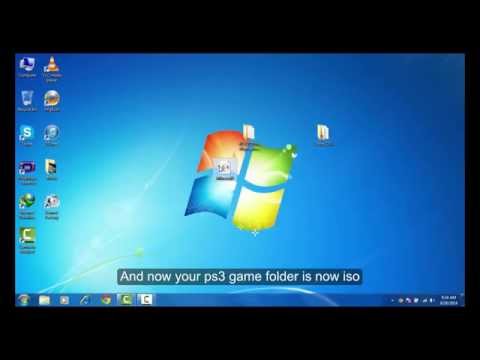 how to turn folder into iso