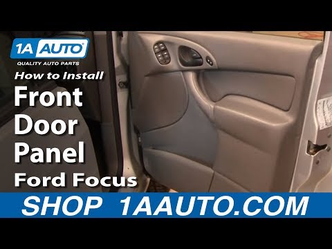 How To Install Replace Remove Front Door Panel Ford Focus 00-05 1AAuto.com