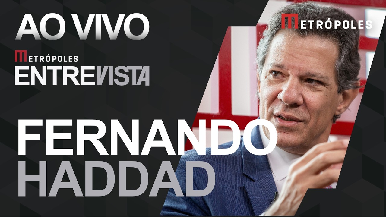 Sabatina Metrópoles - Fernando Haddad