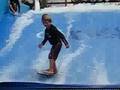 5 Year Old Shane Flowboarding At Da Rush On Maui
