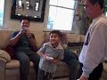 just like pacman vs delahoya! redondo holiday christmas reunion 2008 with nintendo wii boxing. witness lil 5 y/o tom knock out the 60 y/o doctor 