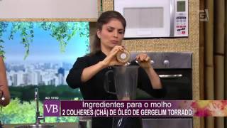 Wrap de frango chinês