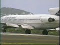 Continental 727 takeoff SXM LOUD ! Continental 727 takeoff SXM LOUD !