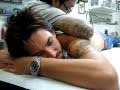 Erik Barajas Getting Tatted by Jiro @ Onizuka