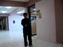 Alex y Mario jugando con los palos