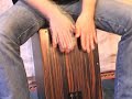 Martin Roettger plays Cajon Martin Roettger plays Cajon