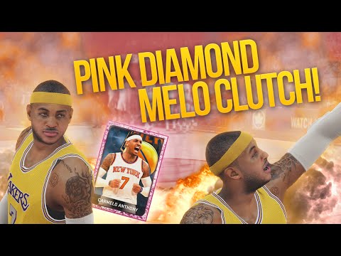 NBA 2K15 My Team PINK DIAMOND MELO DOWN THE STRETCH?