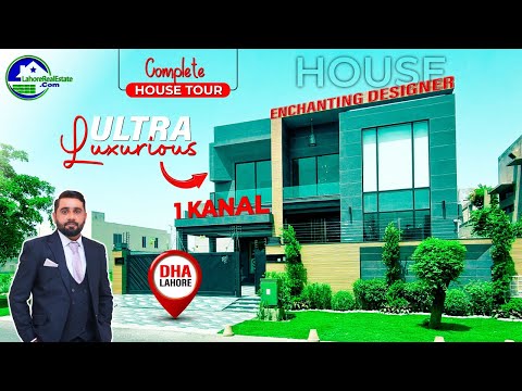WOW! You WON’T Believe This 5BR 1 Kanal Modern Mansion in DHA Lahore (House Tour)