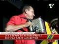 Los grupos de acordeoneros son por órden alfabético