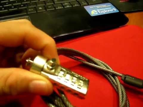 how to unlock defcon cl laptop lock