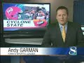 the iowa state university cyclones defeat the university of iowa hawkeyes in a surprise win.