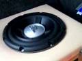 4* JBL GTO 804 playing Late Night Tip by Three 6 Mafia