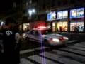 Police Cars With Sirens On, Midtown Manhattan