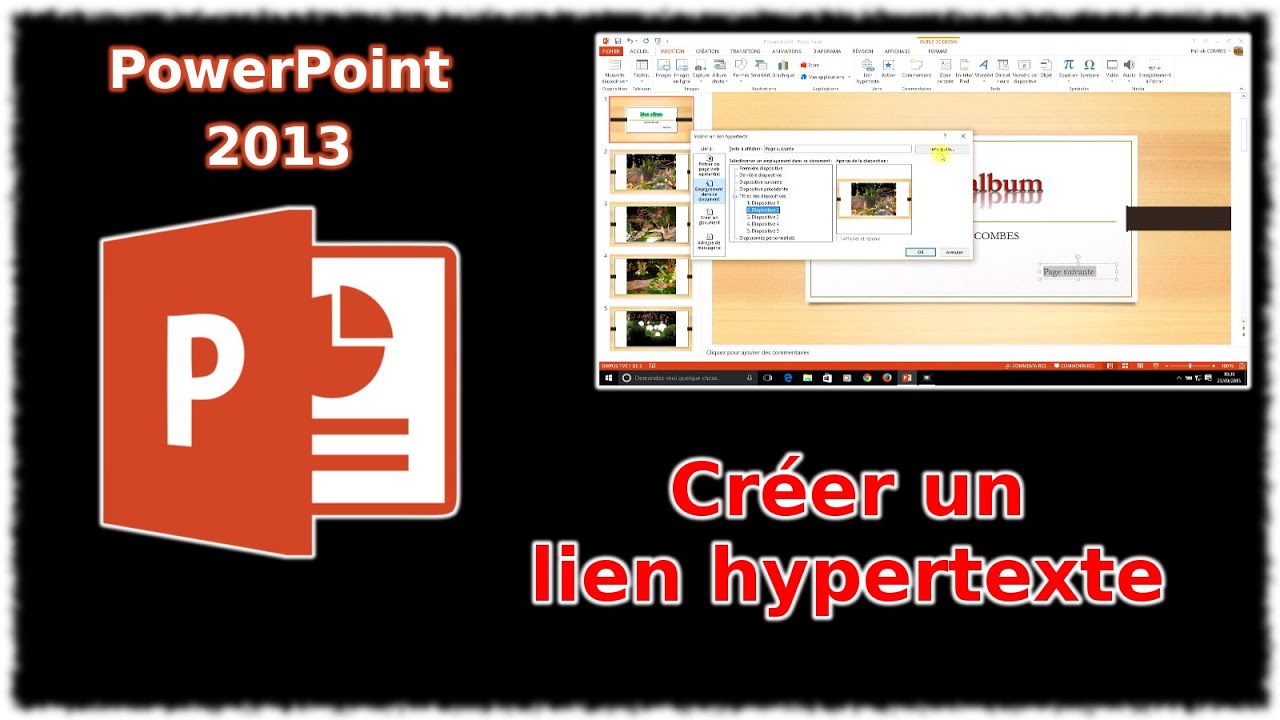 Créer un lien hypertexte