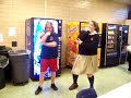 Jenn and Sara shaking all they got