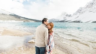 Lake Louise Wedding Photographer: Engagement Session at Lake Louise, Moraine Lake, Bow Lake
