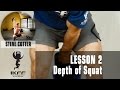 IKFF Kettlebell Lesson 2 with Steve Cotter - Depth of Squat in Swing