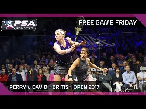 Squash: Free Game Friday - Perry v David - British Open 2017