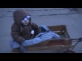 Colton's first time out in the wagon 