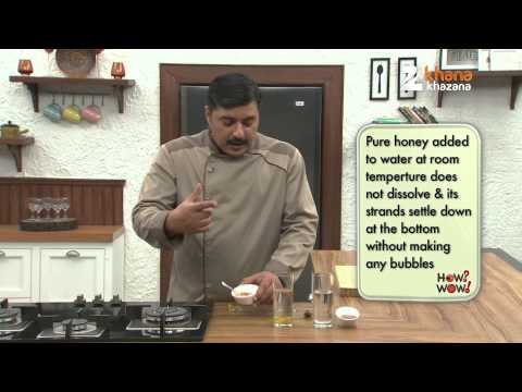 how to check quality of honey