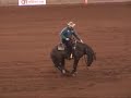 Shawn Flarida rides as Garrett Parris sings