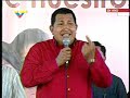 Chávez en su visita al Zulia aprovecha para atacar e insultar a Manuel Rosales y a Pablo Pérez