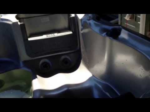 how to find leak hot tub