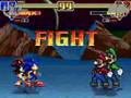 Mugen Battle. Mario Bros vs Sonic and Shadow