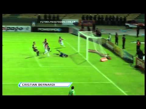 Gol de Bernardi. Instituto 1 Rosario Central 0. Fecha 37. B Nacional. FPT