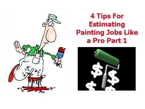 how to properly estimate a painting job