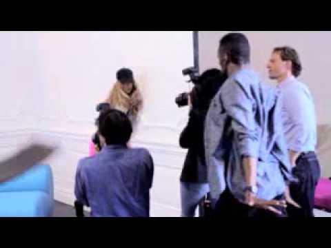 Behind the Scenes with Raquel Zimmermann for Juicy Couture's Fall 2011 Ad Campaign