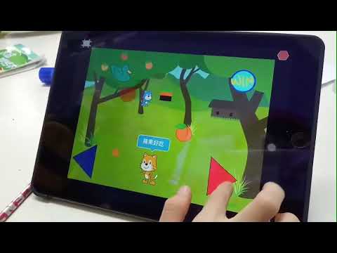 育才國小 ScratchJr_籃同學的「貓咪接水果」-107學年度第一學期SCRATCHJR競賽