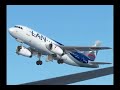 FS2004 Buenos Aires (EZE) - Santiago (SCL) Lan Chile A319