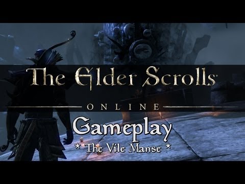 Elder Scrolls Online - Dungeon Gameplay (The Vile Manse)