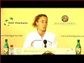 Roland Garros 2007 Interview - Alize Cornet