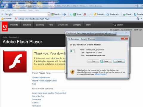 upgrade flash for chrome