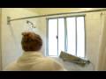 Hot girl in the showerwith a keyboard