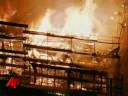 Raw Video: Calif. Apt. Building Goes Up in Flame