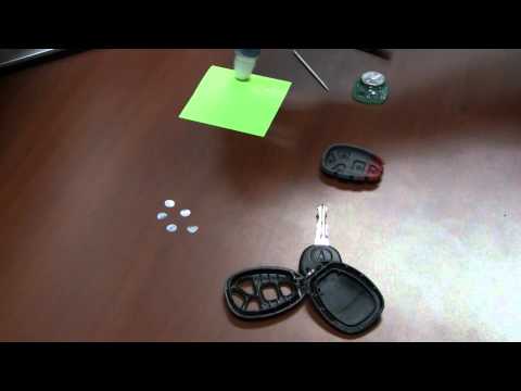 how to repair gm key fob