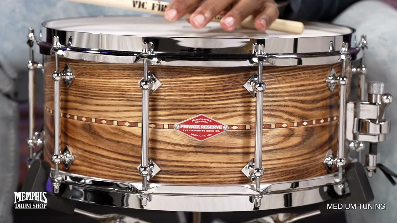 Craviotto Snare Drums at Memphis Drum Shop