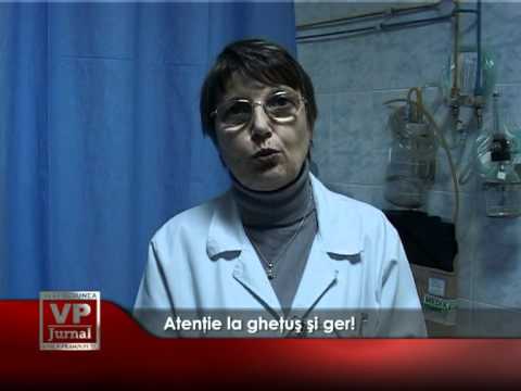 Atenţie la gheţuş şi ger!