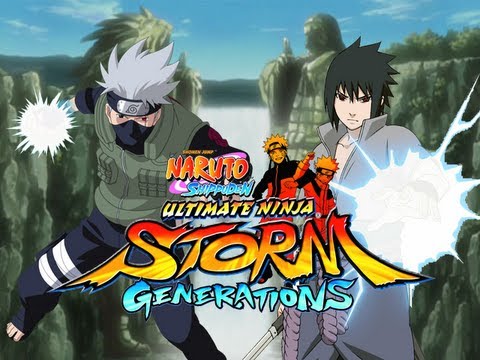 Naruto SUNS Generations: Sasuke VS Kakashi (Live Commentary)