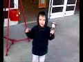Ringing the Salvation Army Bell