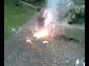Lithium Metal Burning