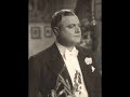 beniamino gigli (march 20, 1890 - november 30, 1957) was an italian singer, widely regarded as one of the greatest operatic tenors of all time. he was blessed with a voice of immense beauty and technical facility but, regrettably, he was not always the most tasteful and stylish of singers, especially in the latter stages of his career.
here he sings the aria 'nessun dorma' from puccini's turandot, in a studio recording.
listeners to 