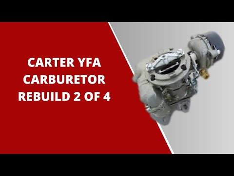 how to adjust carter yf carburetor